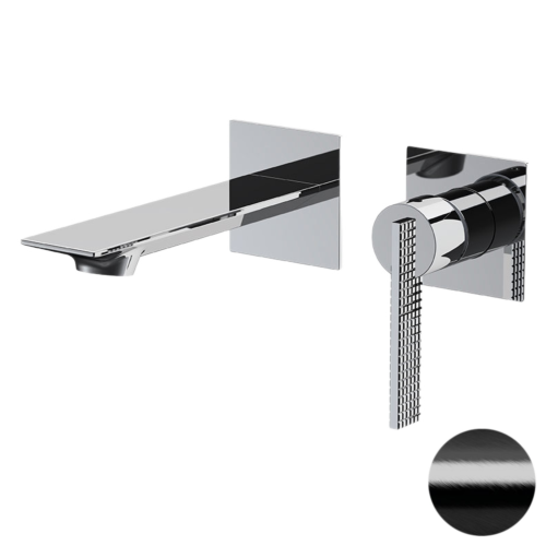 Смеситель для раковины Daniel Club ANC632PFZ встраиваемый в стену черный