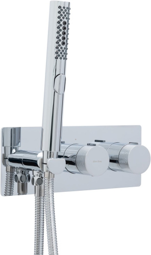 Смеситель для ванны с душем Allen Brau Liberty 5.33009-00 встраиваемый в стену хром без термостата
