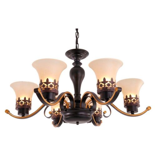 Люстра подвесная Toplight Florence (Флоренце) TL7490D-06BL