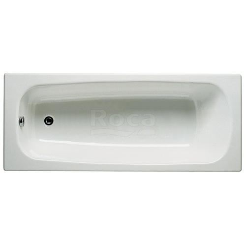 Ванна чугунная Roca CONTINENTAL 7.2129.0.300.R 150х70 пристенная прямоугольная