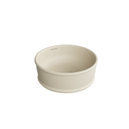 Раковина керамическая Kerama Marazzi CIRCO CI.wb.36\SAN 36х36 накладная цвет бежевый
