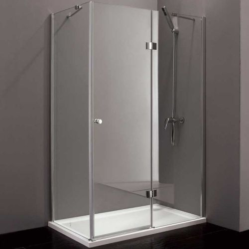 Душевой уголок Cezares VERONA VERONA-W-AH-1-120/100-P-Cr-R 120х100 стекло рифленое профиль хром без поддона