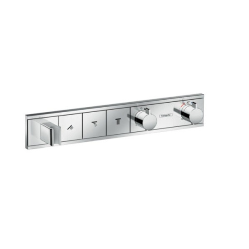 Смеситель Hansgrohe RainSelect 15356000 настенный встраиваемый хром с термостатом