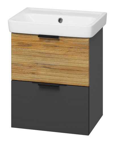 Тумба под раковину Misty Форест Э-Фор-09050-0219-2Я 44х34х55 подвесная