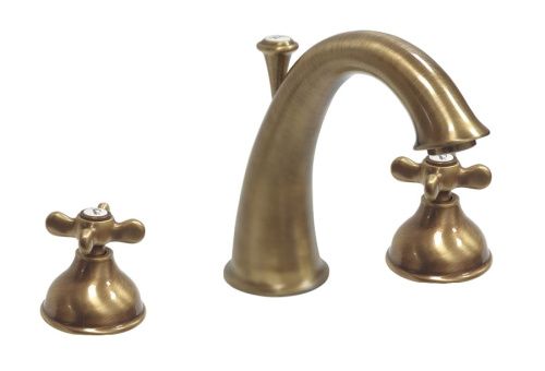 Смеситель Webert Ottocento OT750101065 на раковину бронза