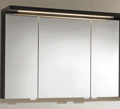 Зеркало-шкаф Puris Swing SET43902(155) 90х15х68 подвесной цвет черный