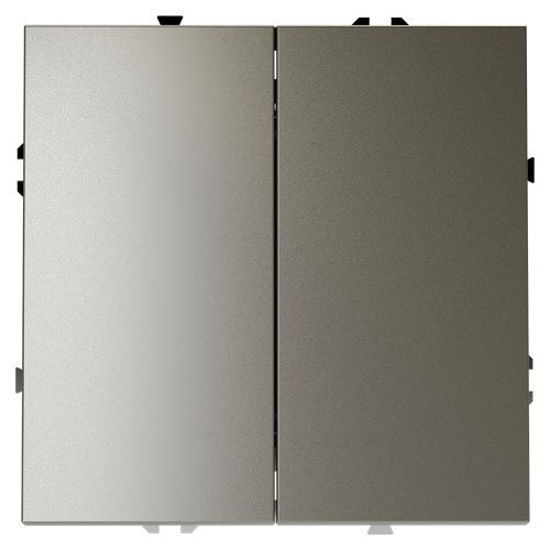 Проходной переключатель двухклавишный VOLTUM S70 VLS020304