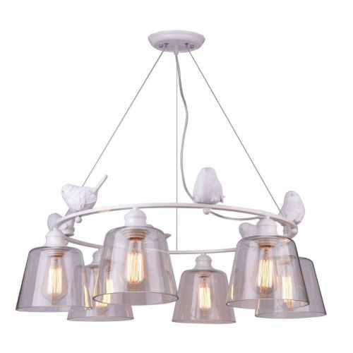 Люстра подвесная Arte Lamp Passero (Пассеро) A4289LM-6WH