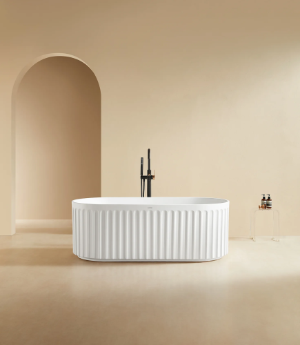 Ванна акриловая Arrow AH17001TQ 170х80 отдельностоящая овальная с ножками Ванна акриловая Arrow AH17001TQ 170х80 отдельностоящая овальная с ножками