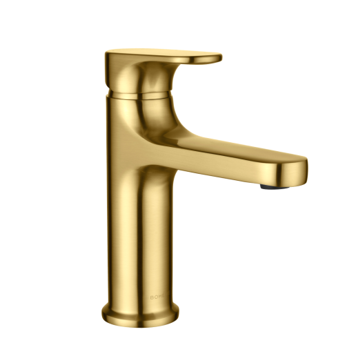 Смеситель Boheme Spectre 451-MG на раковину золото матовое