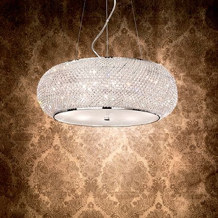 Светильник подвесной Ideal lux Pasha (Пасха) Pasha SP14 Cromo - фото 2
