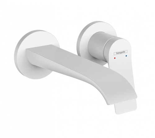 Смеситель Hansgrohe 75050700 на раковину/столешницу белый матовый без термостата