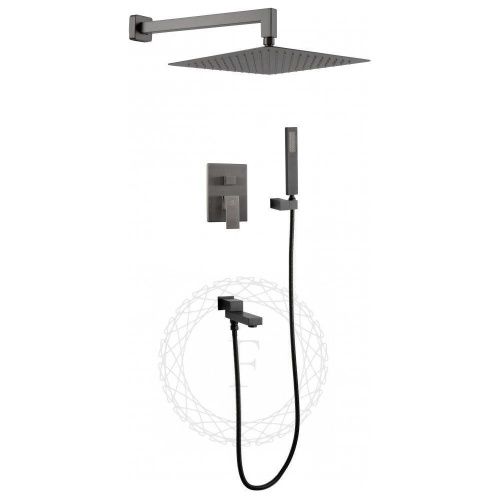 Душевая система Filarete FL1040BG встраиваемая в стену цвет графит