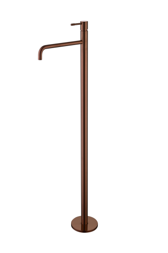 Смеситель Boheme Uno 107-BRB напольный черный