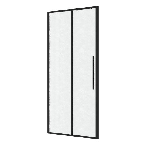Душевая дверь Niagara Nova NG-84-L9CHB 90х195 стекло шиншилла профиль черный матовый