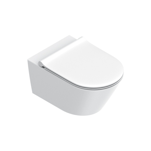 Чаша унитаза подвесная Catalano Zero 111550021 цвет белый матовый без сиденья безободковая смыв торнадо