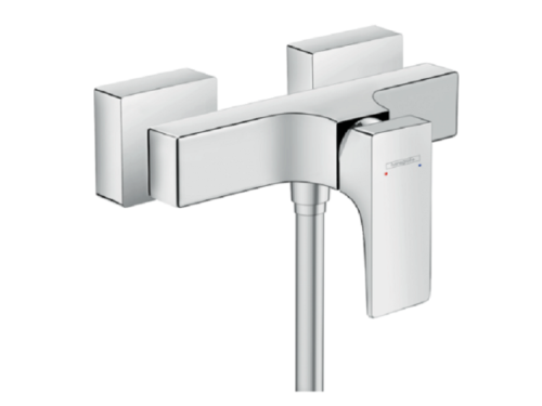 Смеситель Hansgrohe Metropol 32560990 настенный золото