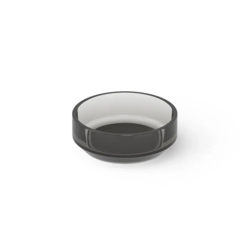 Раковина керамическая Dea Design Washbasins DD9096 430 R4 40х40 накладная цвет черный без отверстий под смеситель