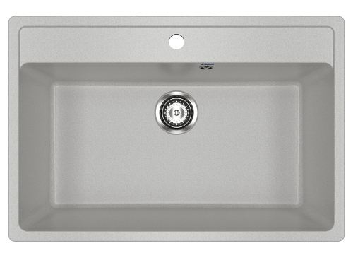 Кухонная мойка Ulgran Classic U-600-310 76х51 цвет серый