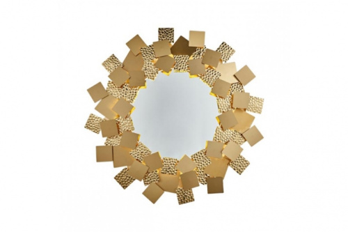 Зеркало Art Home Decor Sun (Сун) 8072W/S-D610 GL 60х60 подвесное