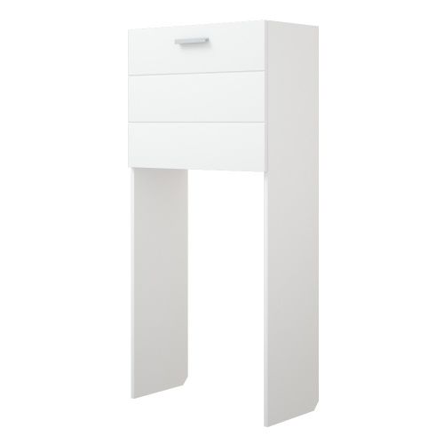 Шкаф-пенал Corozo Денвер SP-00000562 65х35х140 цвет белый