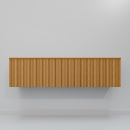 Тумба под раковину ArtDecco Andy (Энди) AAN15W11D000 150x45x40 подвесная цвет белый дуб