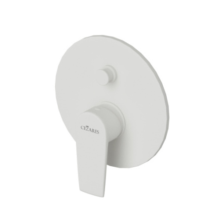 Смеситель Cezares NAUTIC NAUTIC-VDIM-BIO встраиваемый белый матовый