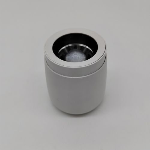 Светильник накладной iLedex Metrica (Метрица) 114-12W-D90-4K-ZOOM-WH