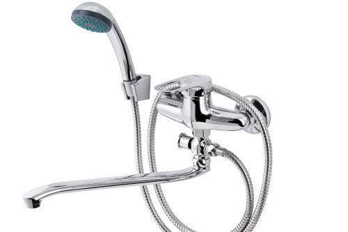 Смеситель для ванны и душа FAUZT FZs-614-117 настенный хром