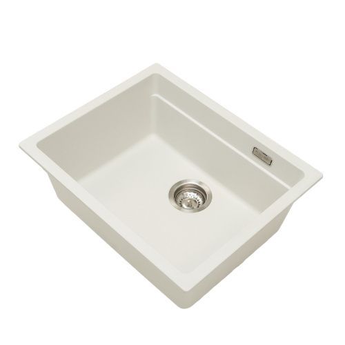 Кухонная мойка Grandex Aqua 500201 56х45 цвет белый поверхность матовая
