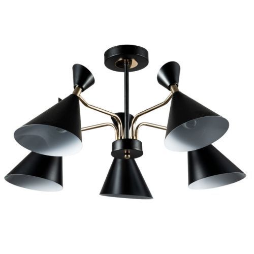 Люстра на штанге Arte Lamp Wellington (Веллингтон) A2711PL-5BK