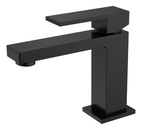 Смеситель Boheme Qubic 471-B на раковину черный