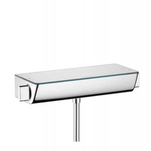 Смеситель для душа Hansgrohe Ecostat Select 13111400 настенный хром/белый с термостатом