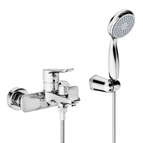 Смеситель для ванны LeMark Selena LM0812C настенный хром