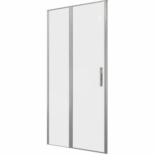 Душевая дверь Allen Brau Priority 3.31029.BA 100х200 стекло прозрачное профиль серебро