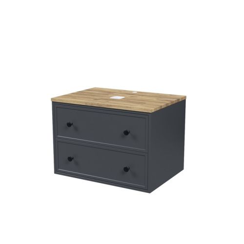 Тумба под раковину IDDIS Torr TOR70DBi95K 80х51х50 подвесная цвет серый