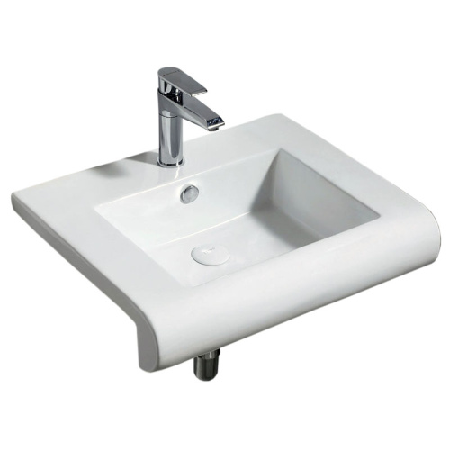 Раковина Azario 61 см AZ-40032-605 подвесная цвет белый