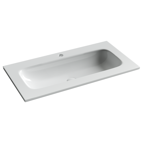 Раковина Ceramica Nova GRACE 91 см CN7019 накладная цвет белый