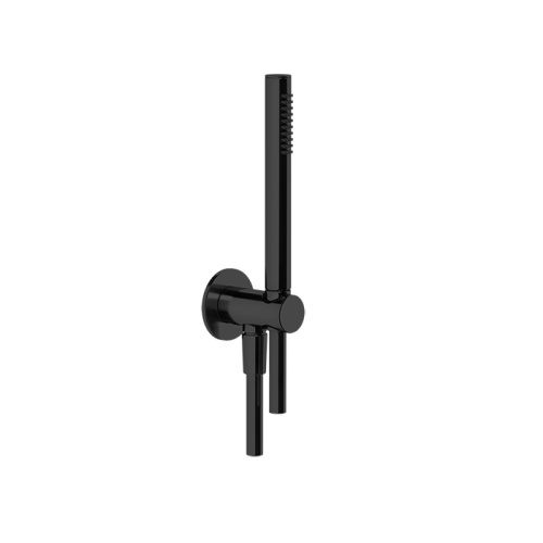 Душевой гарнитур Gessi Anello 63329#299 настенный черный