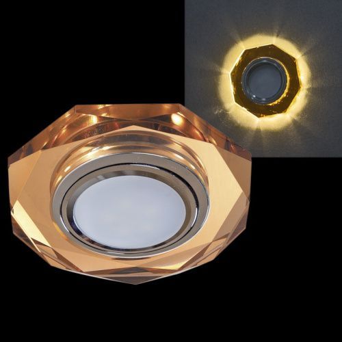 Светильник встраиваемый Reluce 16302-9.0-001LF MR16+LED3W TEA
