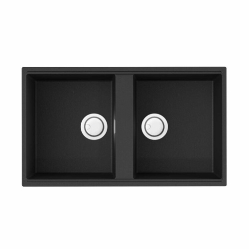 Кухонная мойка Omoikiri Kitagawa 4993811 84х49 цвет графит