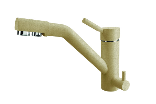 Смеситель для кухни Dr.Gans Дуэт 339.07L.2123.405 на раковину терра