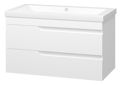 Тумба под раковину Misty Софт П-Соф-01090-011П2Я 88х47х50 подвесная