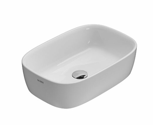 Раковина Globo GENESIS 55 см GE044BI накладная цвет белый