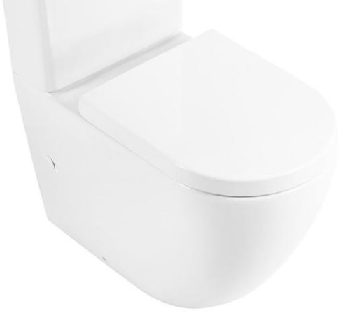 Чаша унитаза BelBagno SFERA-R BB2141CPR/SC приставная