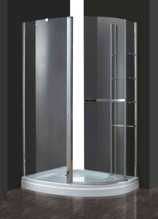 Душевой уголок Cezares ELENA ELENA-W-RH-1-120/90-C-Cr-L 120х90 стекло прозрачное 6 мм