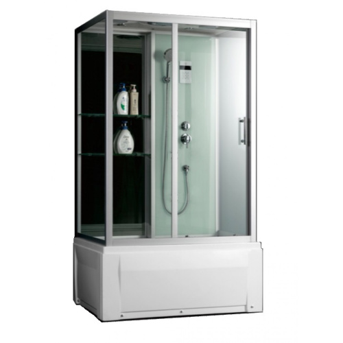 Душевая кабина Frank 2015237 120х85 с крышей ориентация универсальная