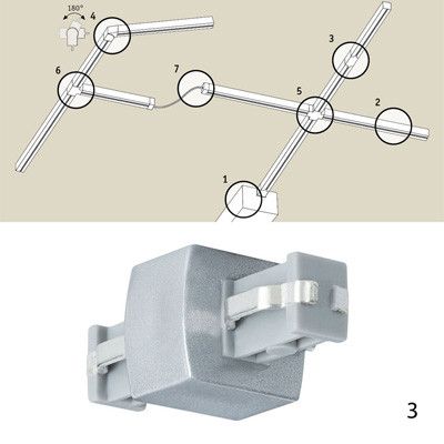 Коннектор Paulmann RS Uline (РС Улине) 95052