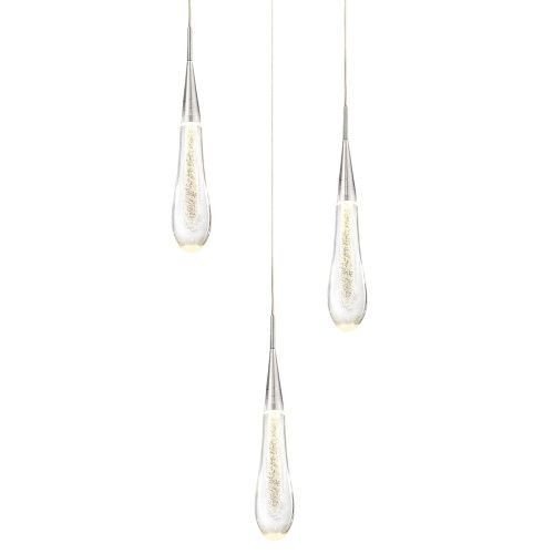 Светильник подвесной Delight Collection Pour (Поур) DD20591-3 chrome