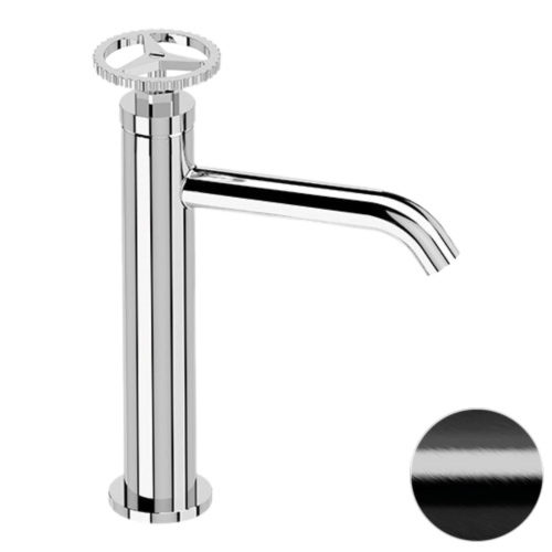 Смеситель Remer Chrono CH12ACFP на раковину черный